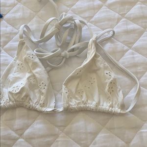 Frankies bikini top nwot